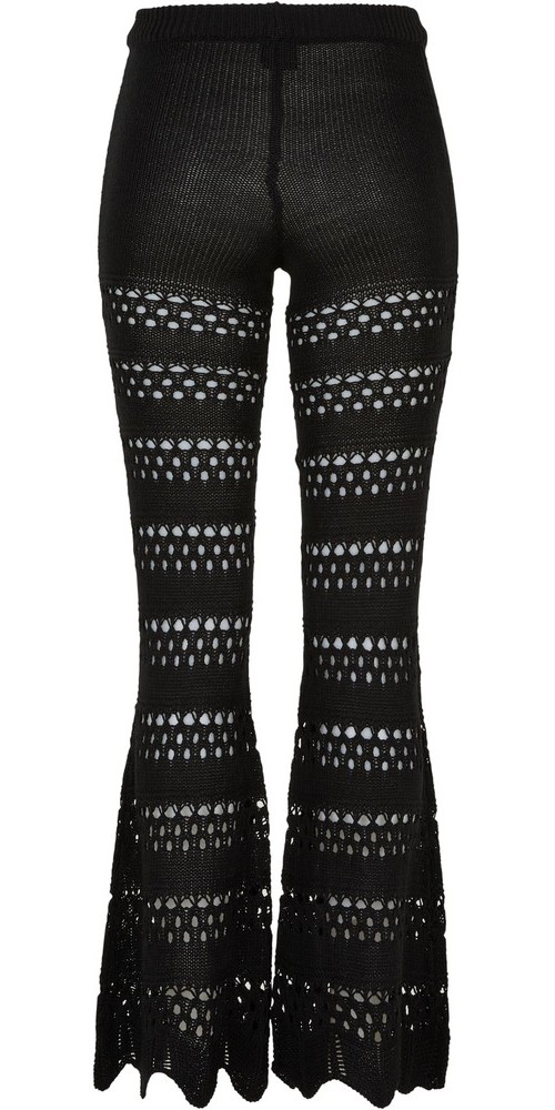 UrbanClassicsDamenLadiesFlaredCrochetKnitLeggings