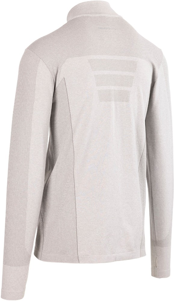 TrespassLongsleeveTimso-MaleActiveSeamlessTopTp75PlatinumMarl-L