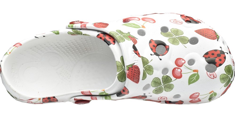SanitaDamenSchuzzClogsGlobulePrint723100Fraise-36