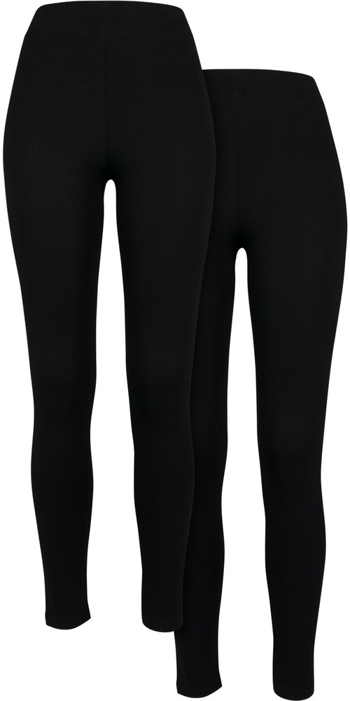 UrbanClassicsDamenLadiesJerseyLeggings2-Pack