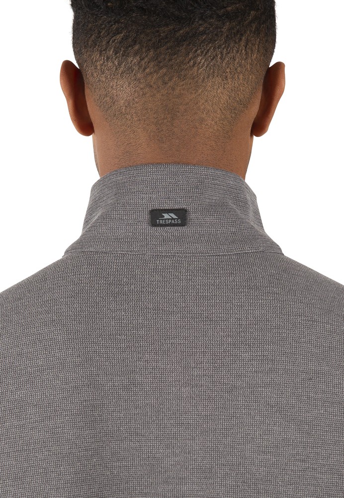 TrespassHoodieSweatshirtWotterham-MaleKnittedTopStormGrey