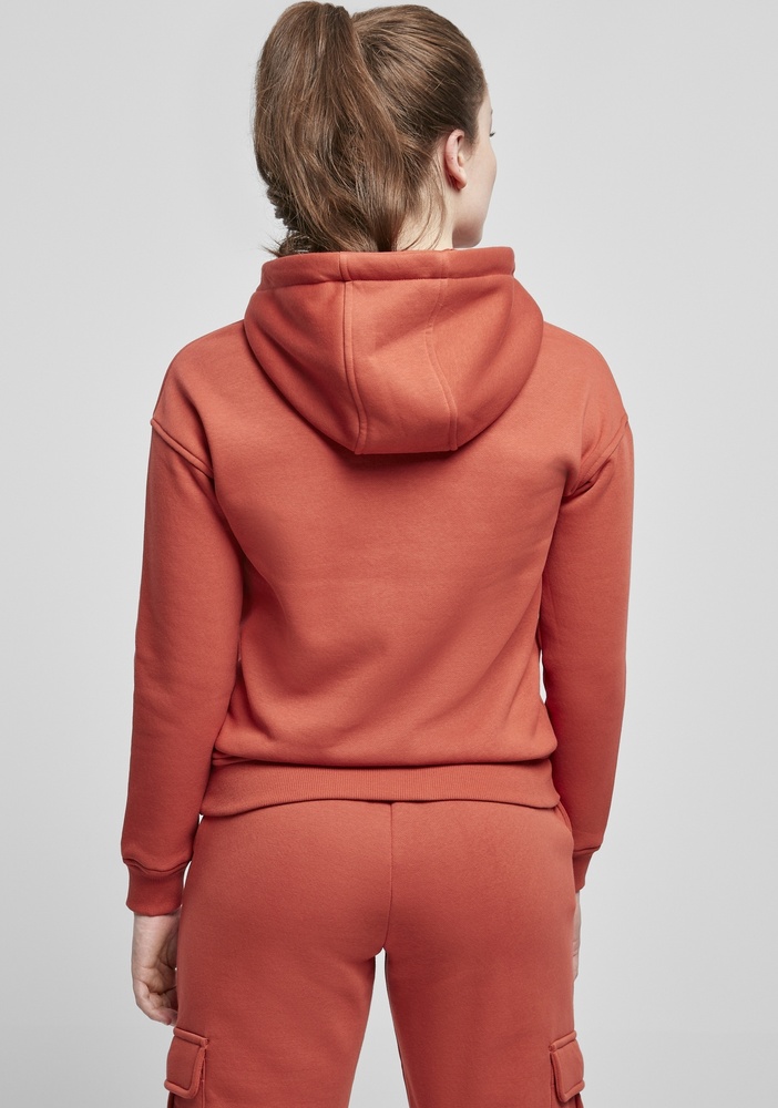 UrbanClassicsDamenHoodieLadiesHoodyRedearth-3XL