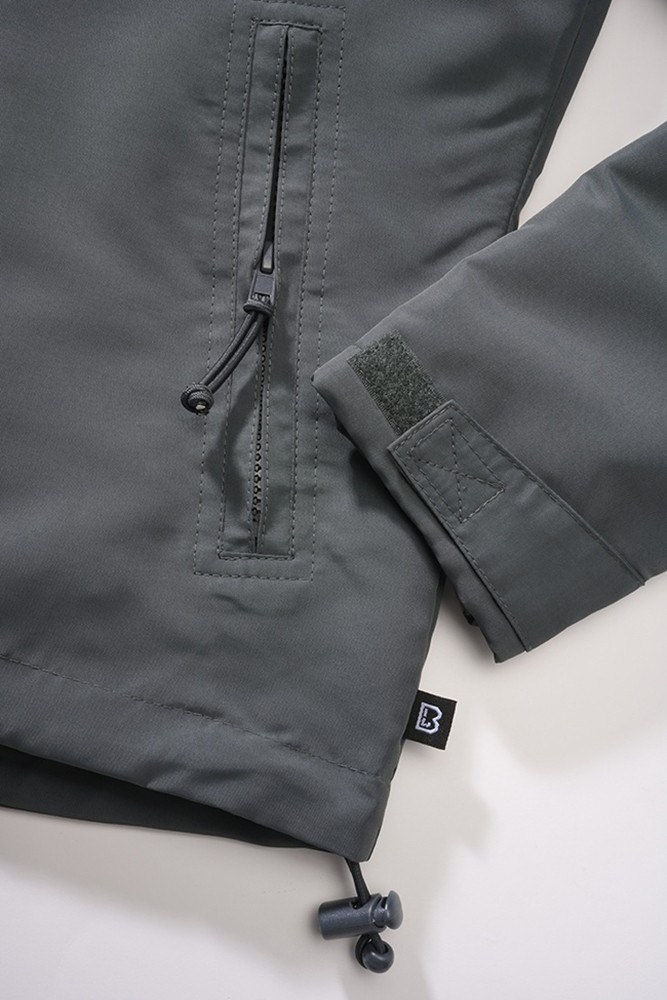 BranditWomenJackeLadiesWindbreakerfrontzipAnthrazit-XS