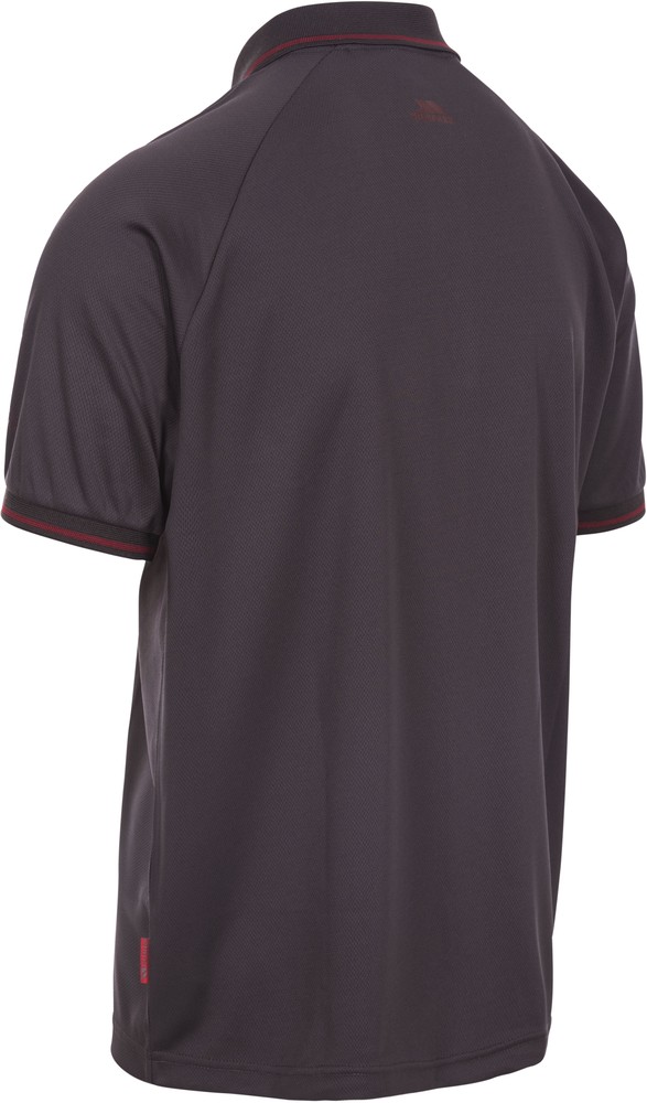 TrespassT-ShirtBonington-MalePoloTopTp100DarkGrey-M