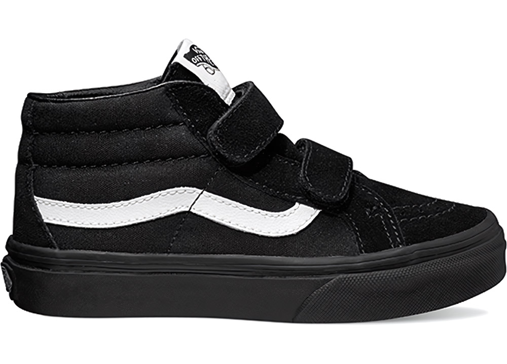 VansJungenLifestyleSneakerUySk8-MidReissueV0A346YVNLWBCanvasSuedeBlkBlk-16