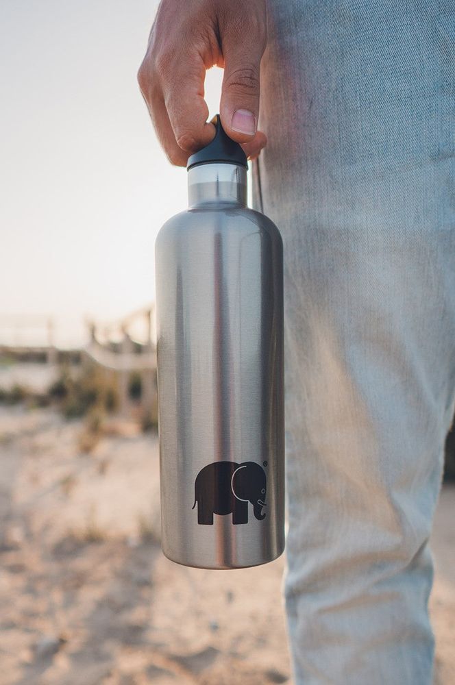 TrendsplantTrinkflascheLakenxTrendsplantClassicThermoBottleGrey