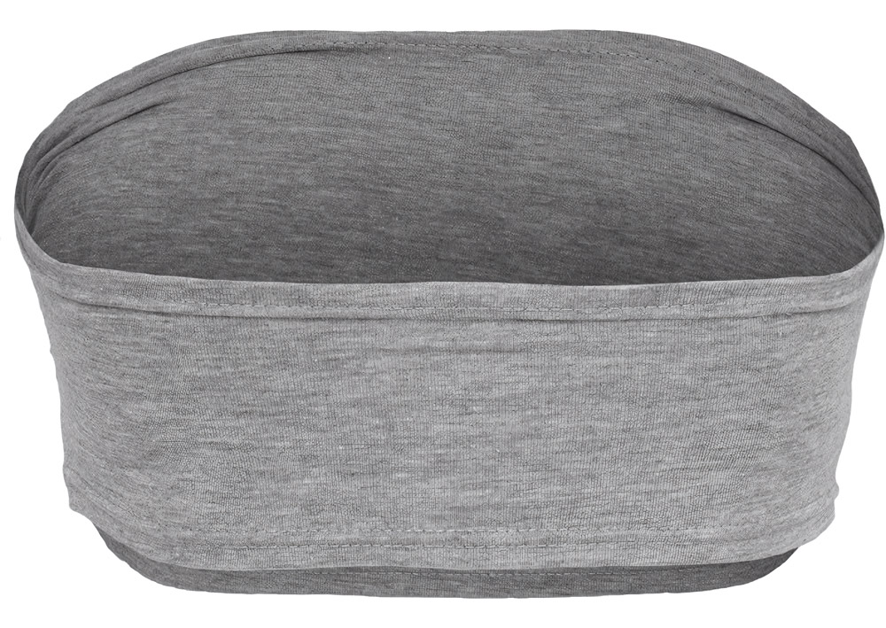 UrbanClassicsFemaleShirtLadiesBandeauTopGrey-L