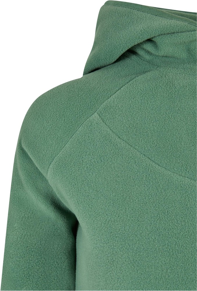 UrbanClassicsDamenSweatshirtLadiesPolarFleeceZipHoodySalvia-3XL