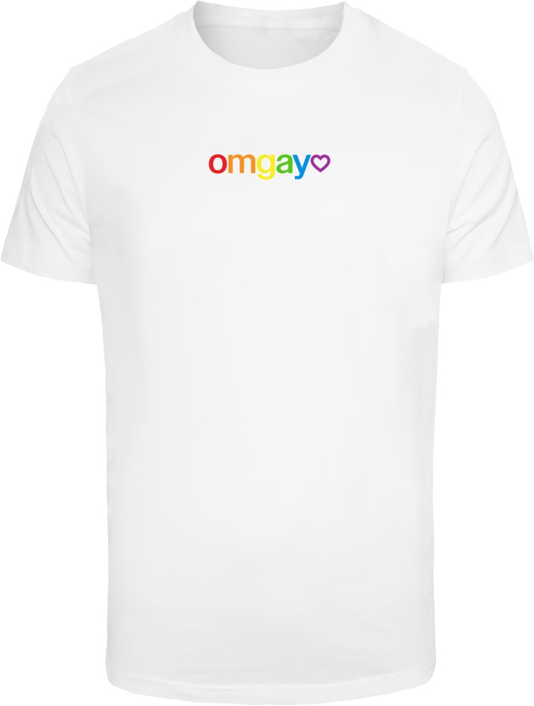 MisterTeeOMGayRainbowPrideTeeMT3367White-3XL