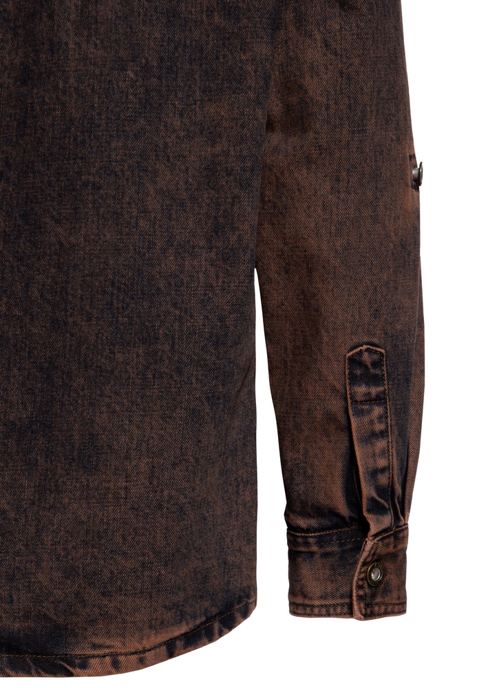 KingKerosinWorkwearDenimHemdSplitTheRoadKKI35022