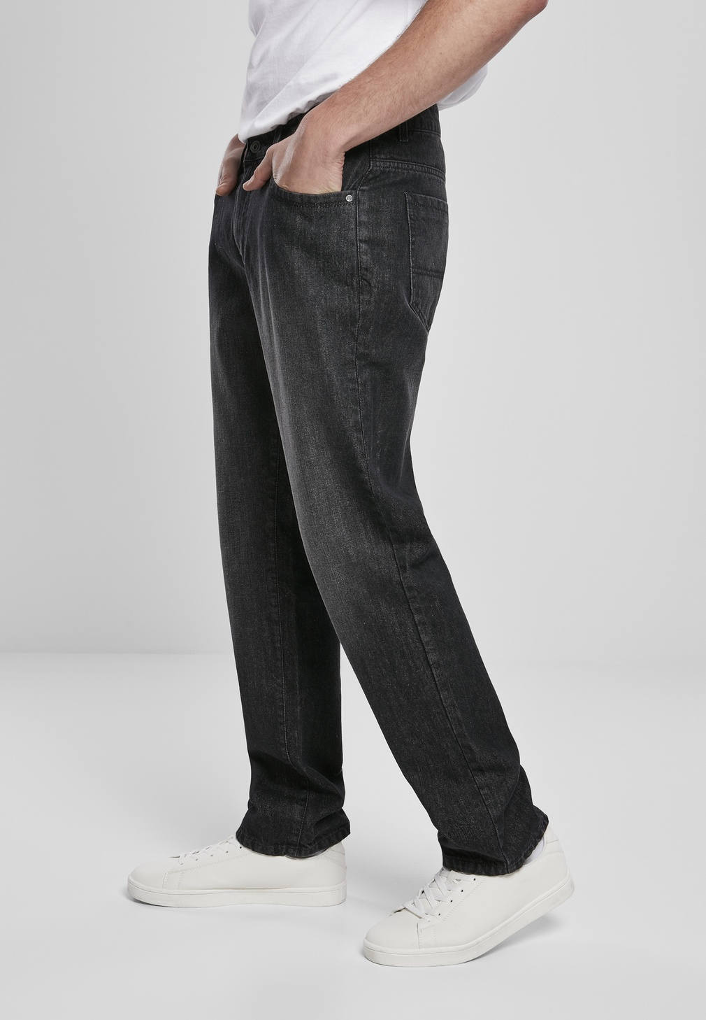 UrbanClassicsHoseLooseFitJeansRealBlackWashed-3032