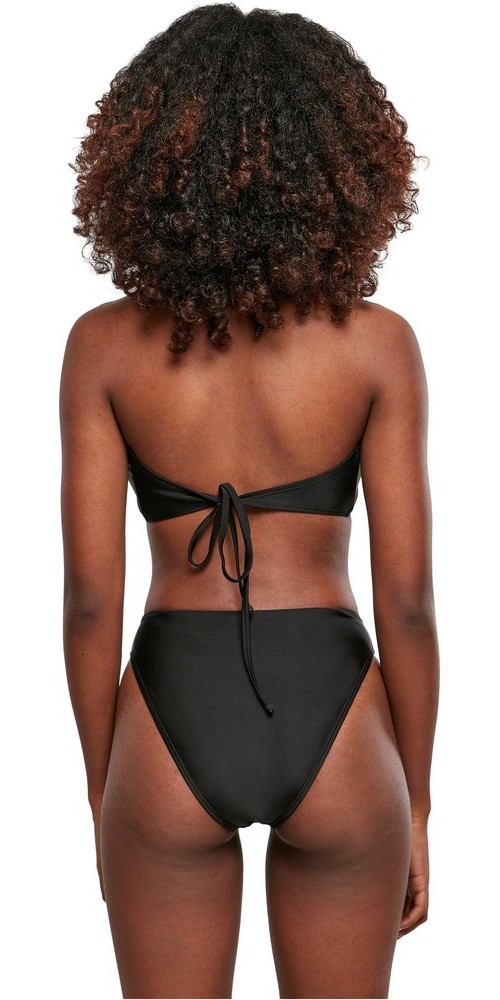 UrbanClassicsDamenLadiesRecycledHotVBikiniBlack