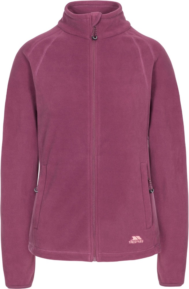TrespassDamenFleecejackeFleecepulloverNonstop-FemaleFleeceAt100Mauve-L