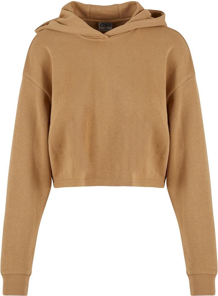 UrbanClassicsDamenLadiesOversizedCroppedLightTerryHoodieTB6854Unionbeige-3XL