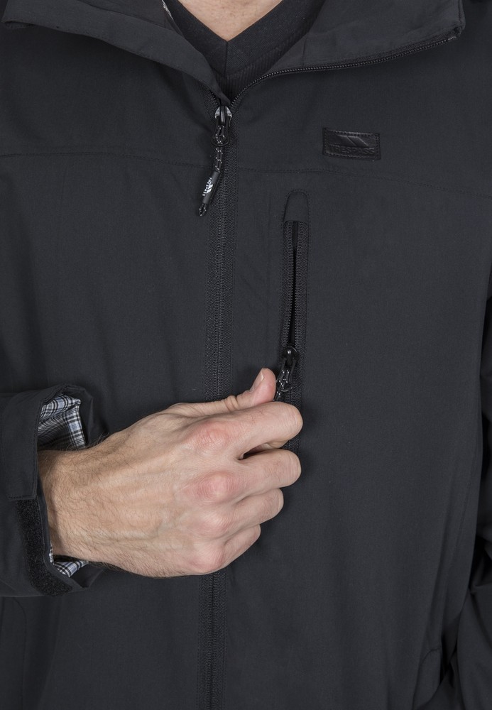 TrespassRegenjackeWeir-MaleJacketTp75Black-L