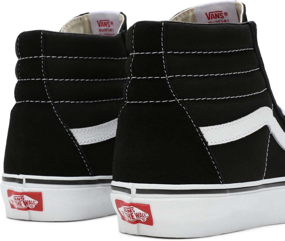 VansUnisexLifestyleClassicFTWSneakerUaSk8-HiBlackBlackWhite
