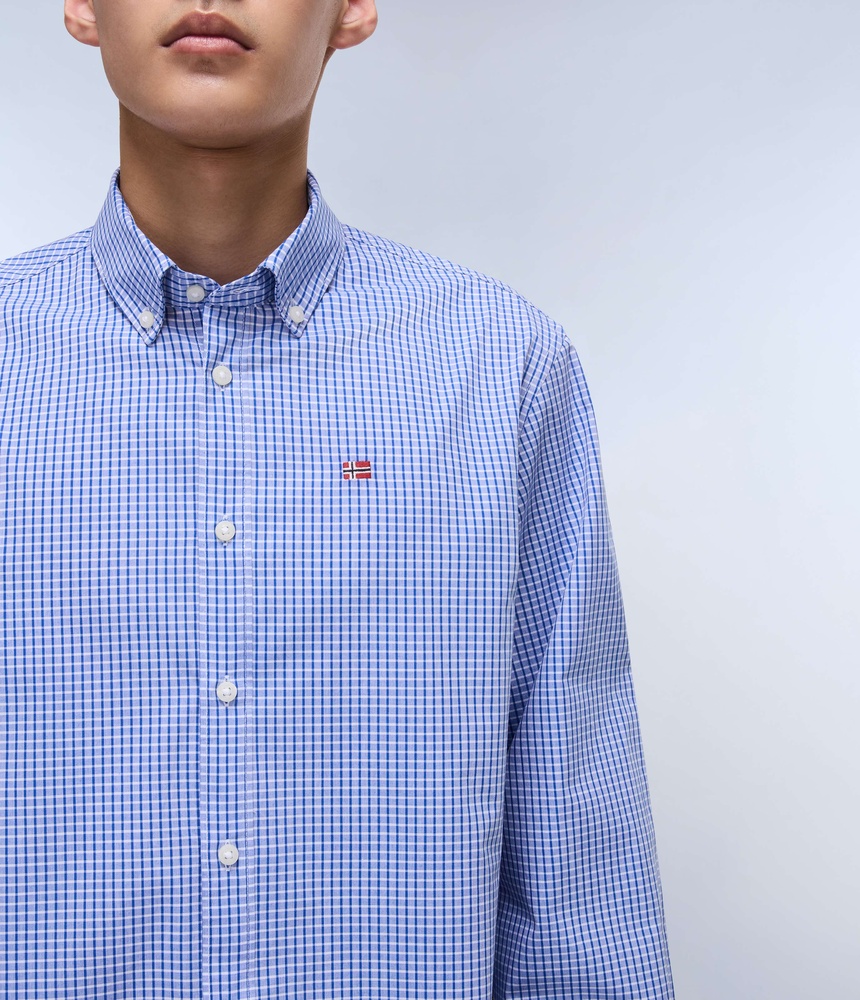 NapapijriLongsleeveG-TerraLsNP0A4IDGCheckCbm-XS