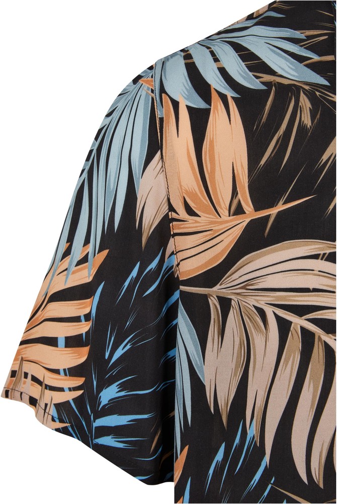 UrbanClassicsHemdViscoseAOPResortShirtPalmfront-3XL