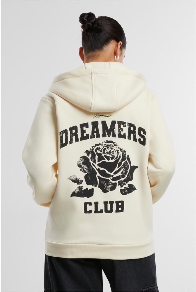 MisterTeeDamenRomanticDreamersLadiesFluffyZipHoodyMST224Whitesand-3XL