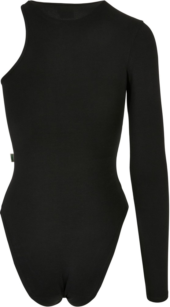 UrbanClassicsDamenShirtLadiesOrganicStretchAsymmetricBodyBlack