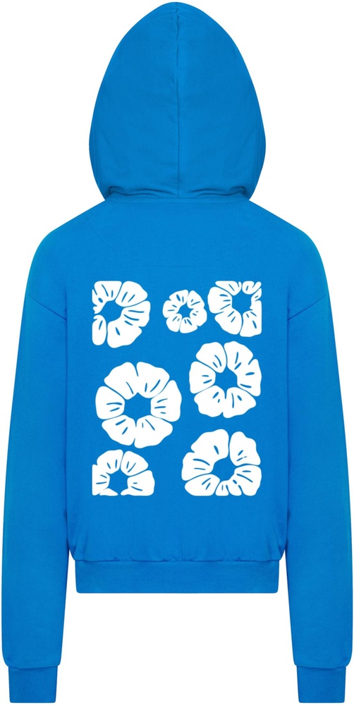 MisterTeeBoldFlowersHeavyCottonBoxHoodyMT4022