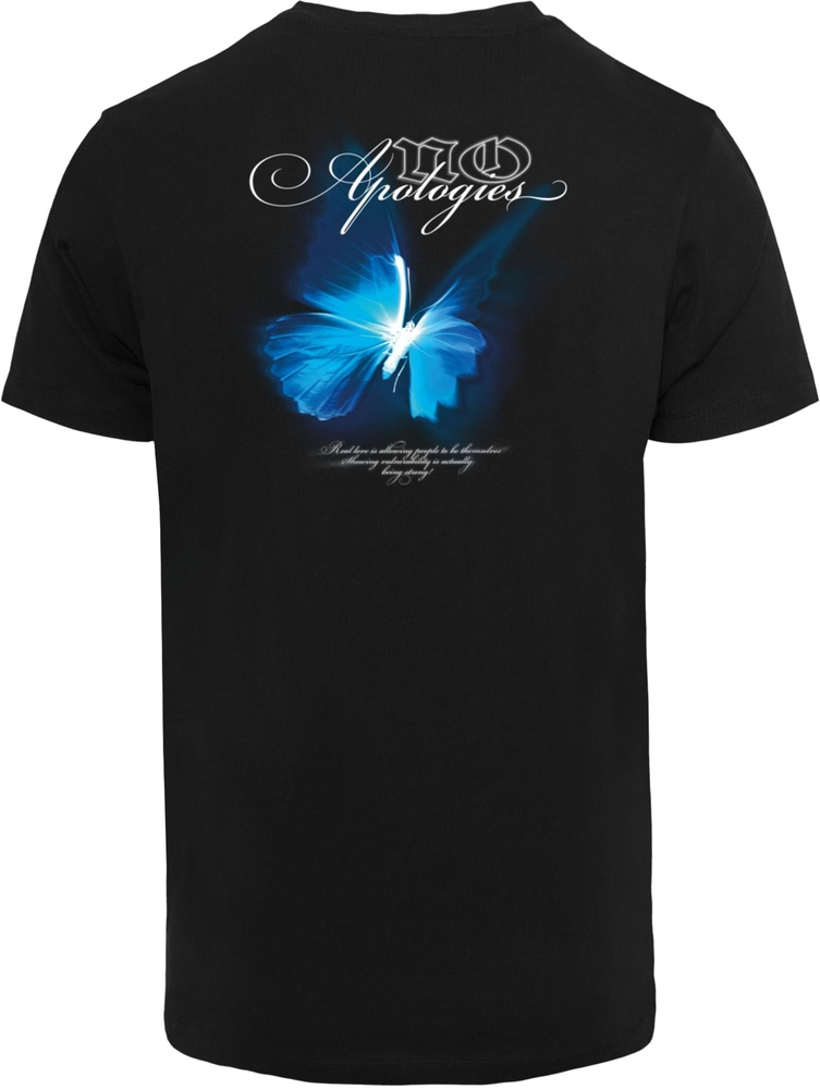 MisterTeeNoApologiesButterflyTeeMT3562