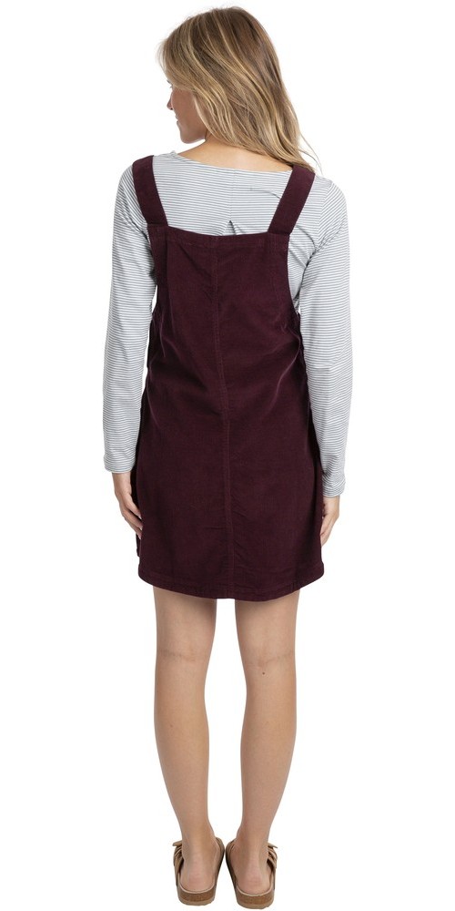 TrespassDamenKleidTwirl-FemaleCasualDressFig-L