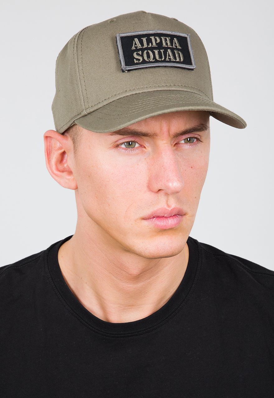 AlphaIndustriesVLCPatchCapCapsDarkGreen