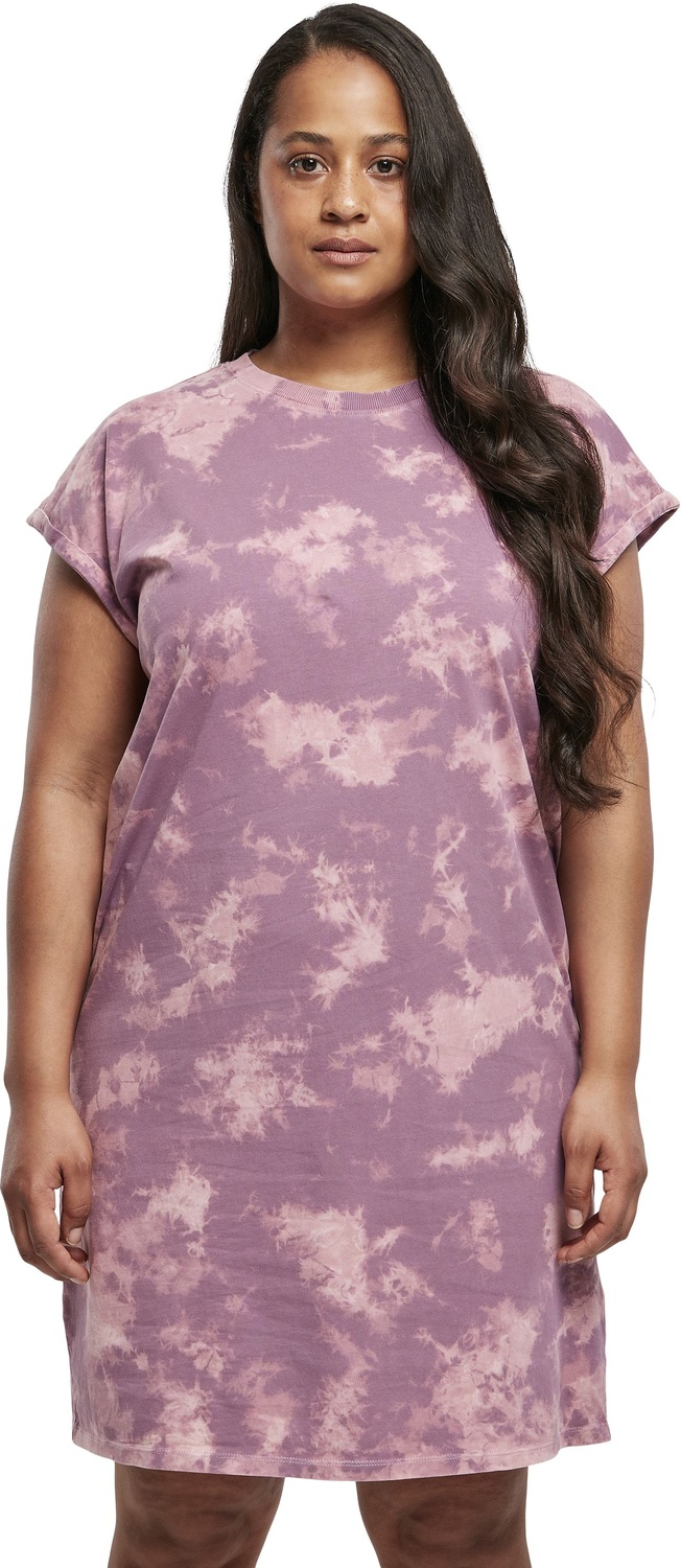 UrbanClassicsDamenKleidLadiesBleachedDressDuskviolet-3XL