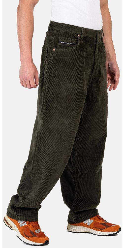 ReellJeanshoseBaggy1108-001-01-001DarkGreenCord-W24-L25