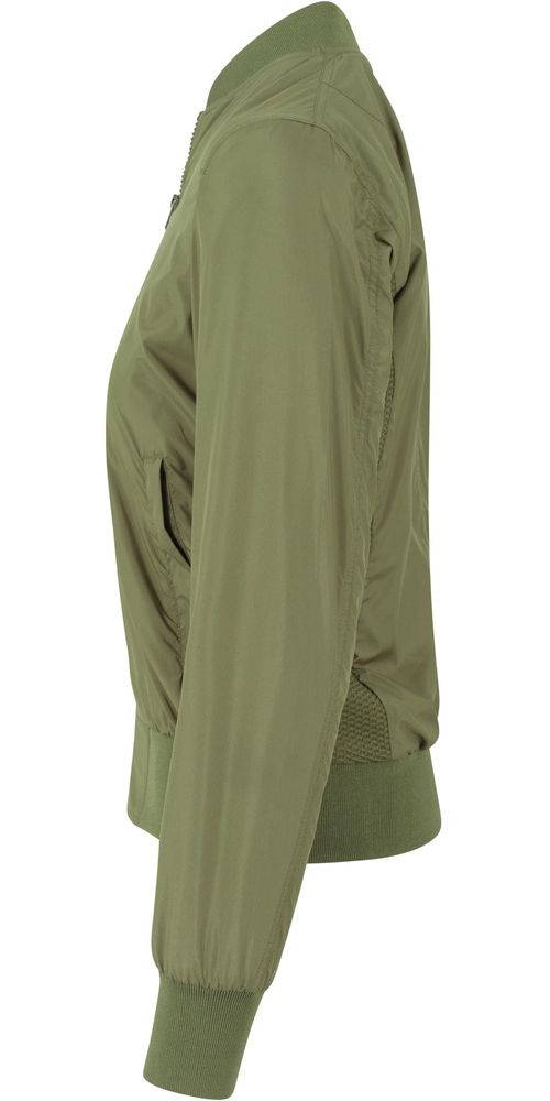 UrbanClassicsDamenJackeLadiesLightBomberJacketTB1217Olive-3XL