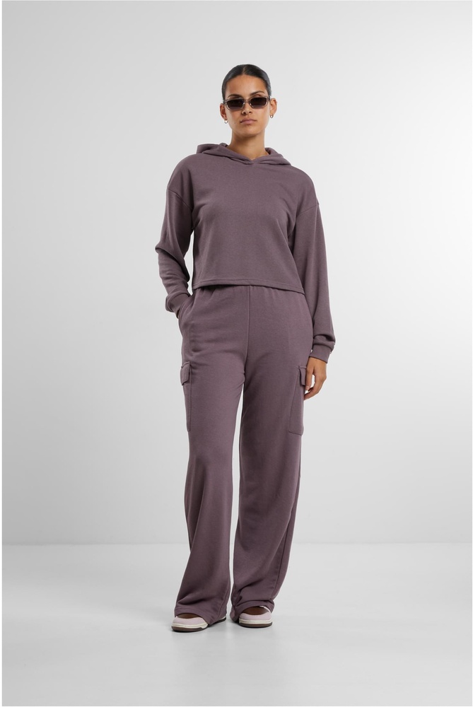 UrbanClassicsDamenLadiesOversizedCroppedLightTerryHoodieTB6854