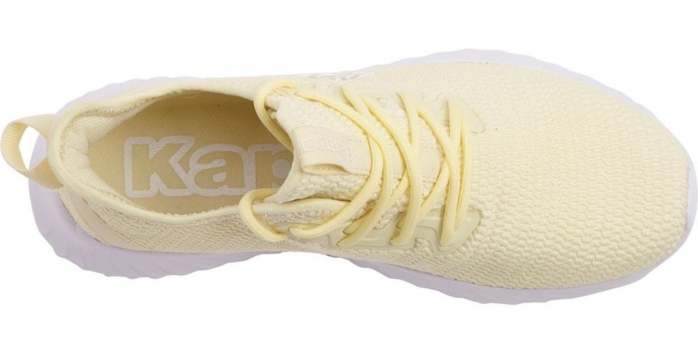 KappaLeichterSneakerfrDamen242961GCYellowWhite-36