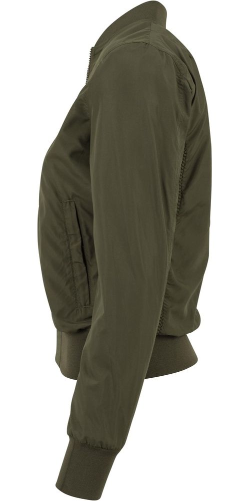 UrbanClassicsDamenJackeLadiesLightBomberJacketTB1217DarkOlive-3XL