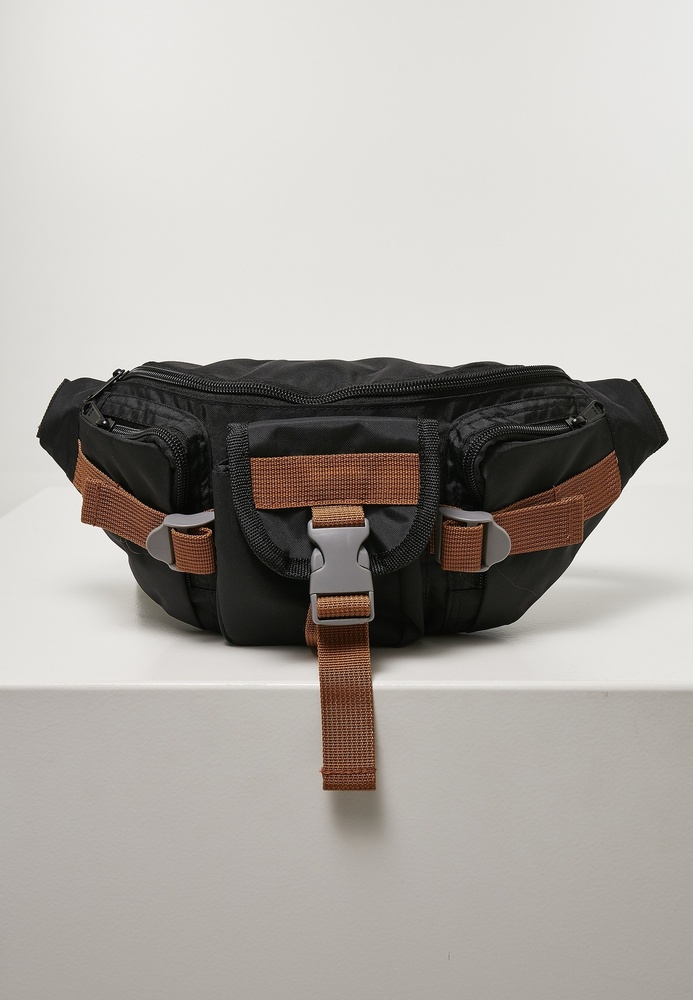 UrbanClassicsTascheHikingRecycledRipstopShoulderBagBlack