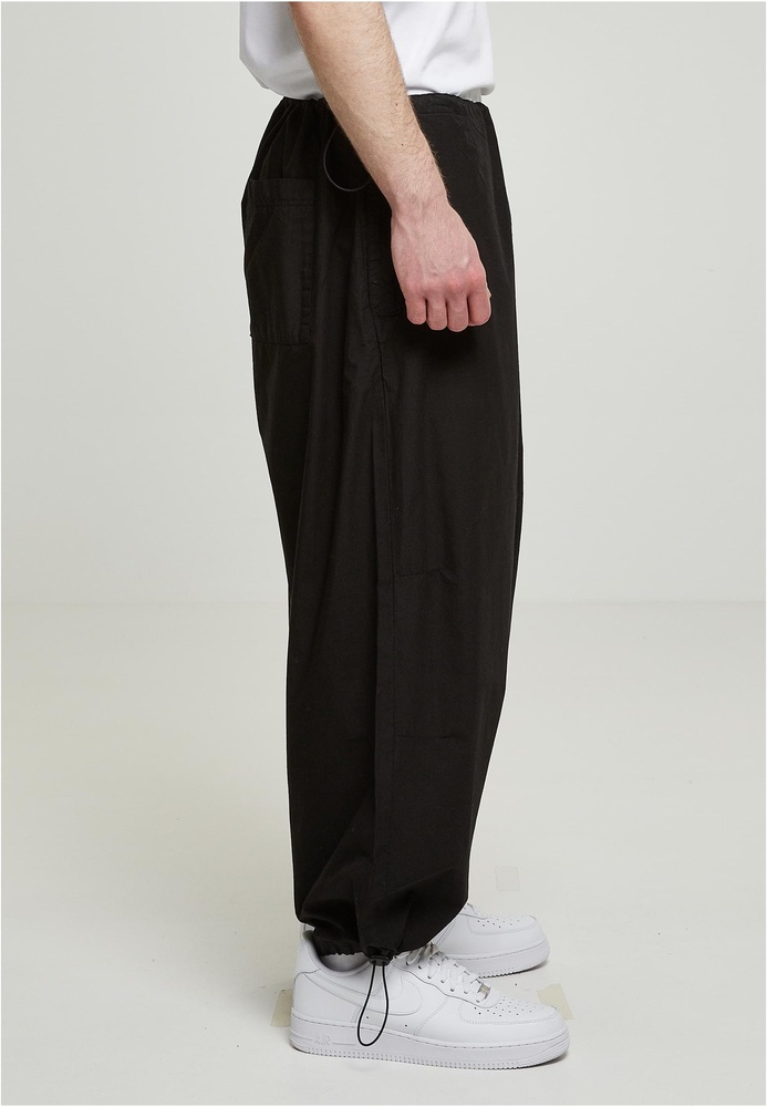 UrbanClassicsPoplineParachutePantsTB6392Black-L