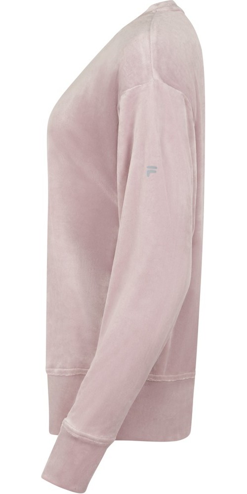 FilaDamenLangarmshirtCerviniaRegularCrewShirtMauveShadows