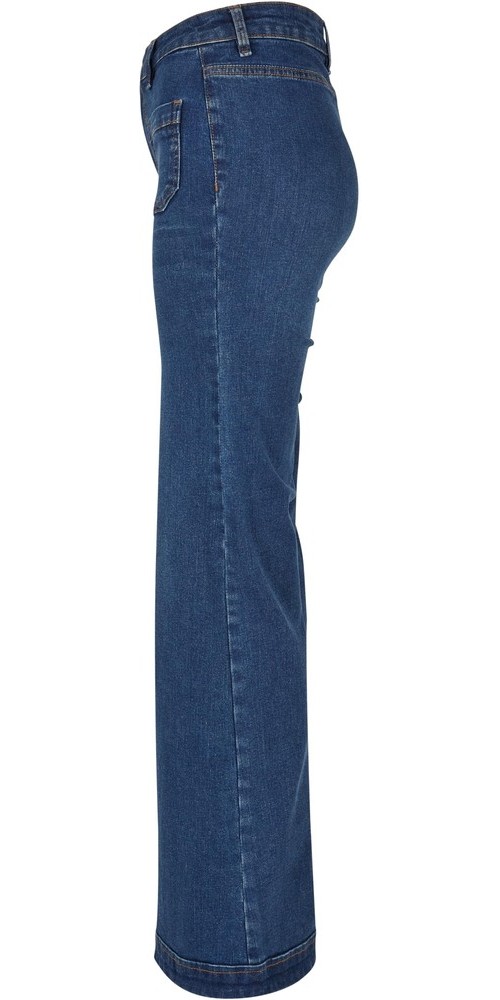 UrbanClassicsDamenJeansLadiesVintageFlaredDenimPants