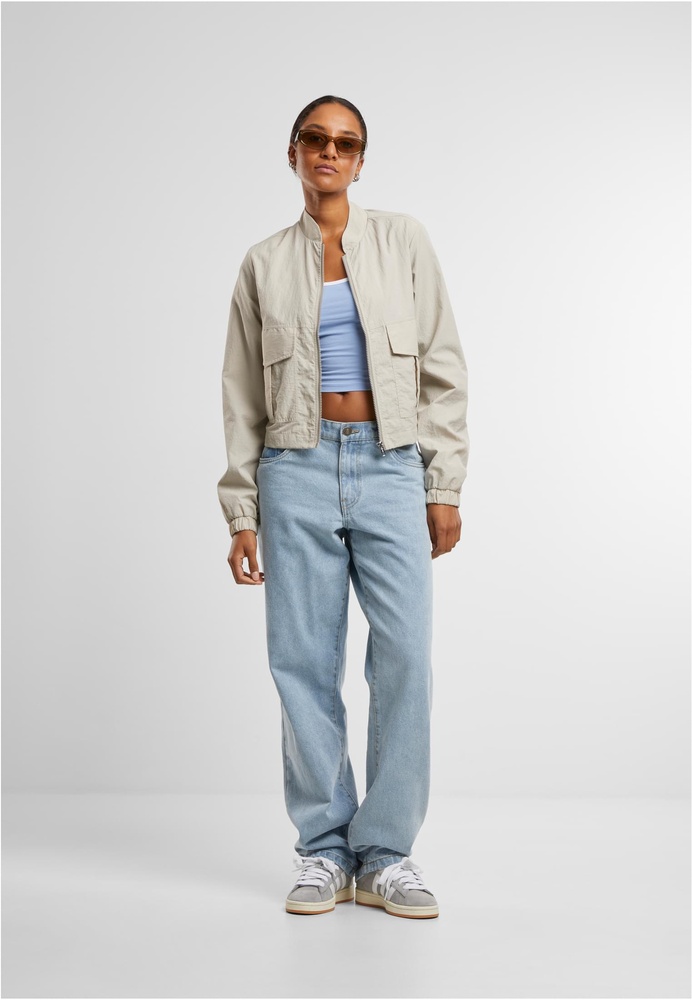 UrbanClassicsDamenLadiesContrastCroppedTopTB7486APowderblueWhite-3XL