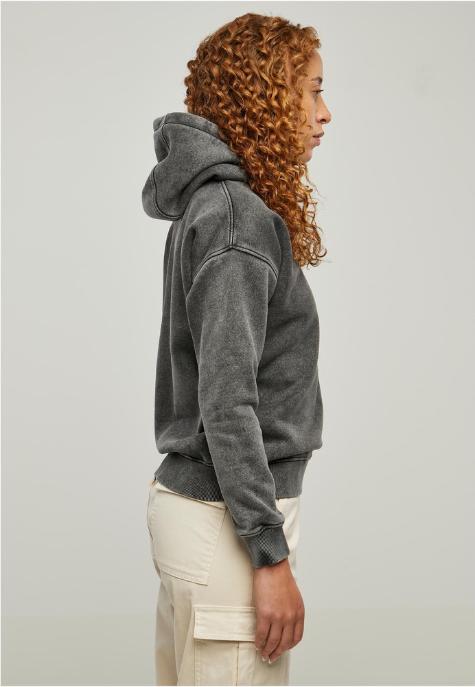 UrbanClassicsDamenLadiesStoneWashedHoody