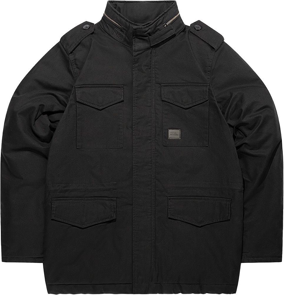 VintageIndustriesWinterjackeOrtonM65PaddedJacket2221Black-S