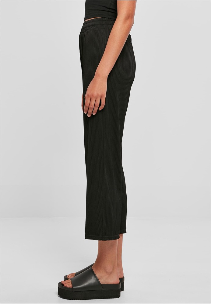 UrbanClassicsDamenHoseLadiesStraightLegRibInterlockCulotte