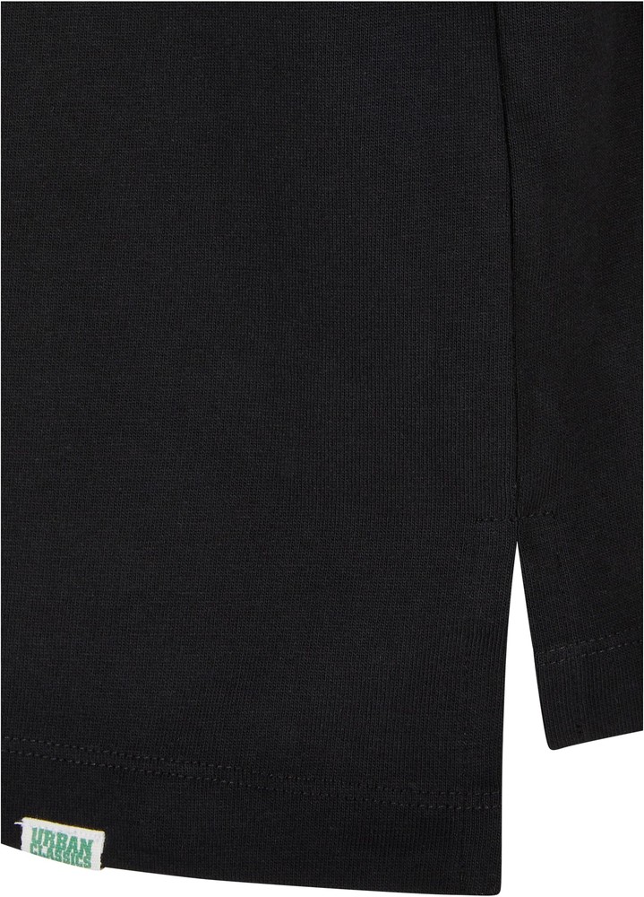 UrbanClassicsDamenT-ShirtLadiesOrganicHeavySlitTeeBlack-3XL