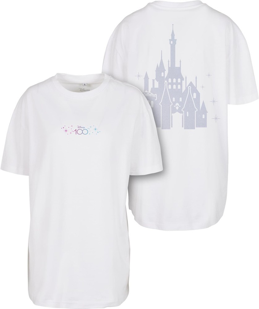MerchcodeDamenT-ShirtLadiesDisney100CastleTee