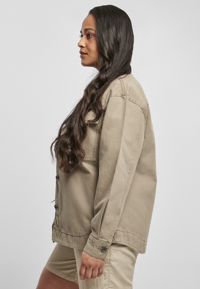 UrbanClassicsDamenLadiesOversizedShirtJacketTB4366