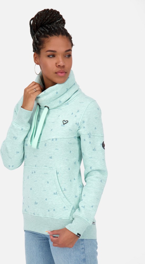 AlifeKickinDamenSweatshirtKragenSunshineAKB32022-2302