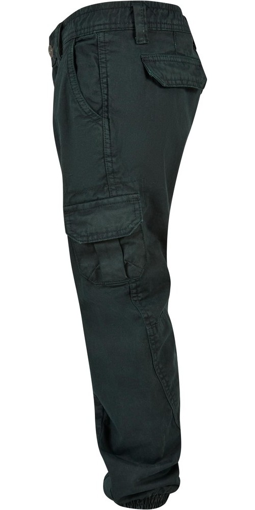 UrbanClassicsJungenHoseBoysCargoJoggingPantsBottlegreen-110116