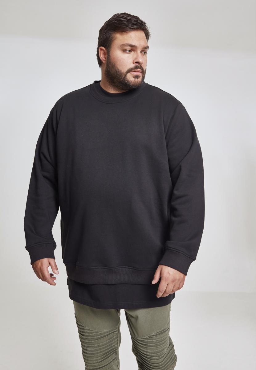 UrbanClassicsPulloverBasicTerryCrewBlack-3XL