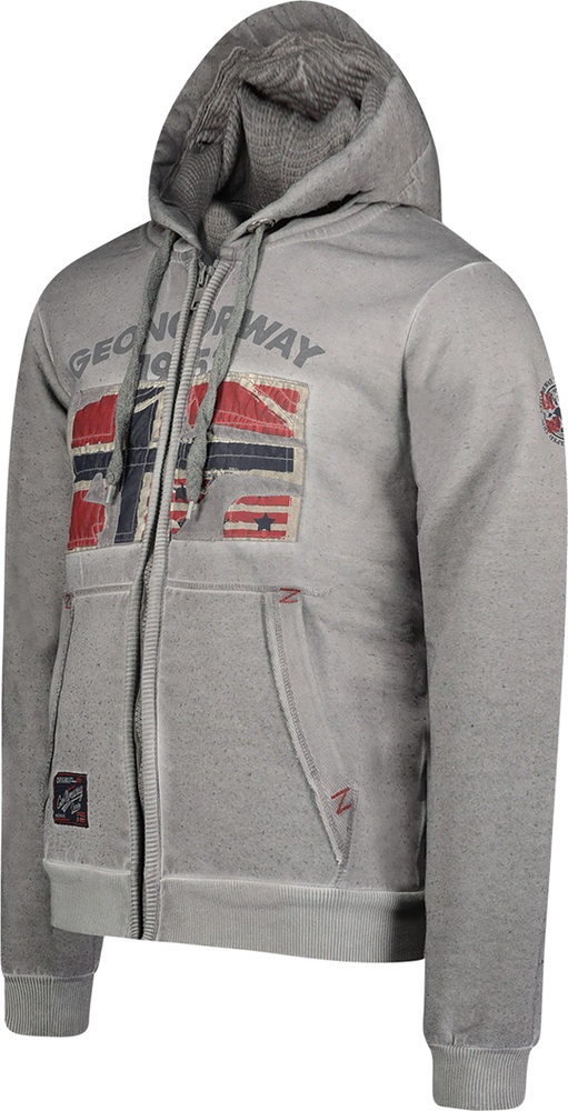 GeographicalNorwayHoodiePulloverGotzMen100EoBsBlendedGrey-3XL