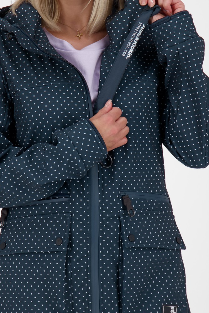 AlifeKickinDamenParkaJackeAudreyAKSCoatMarine